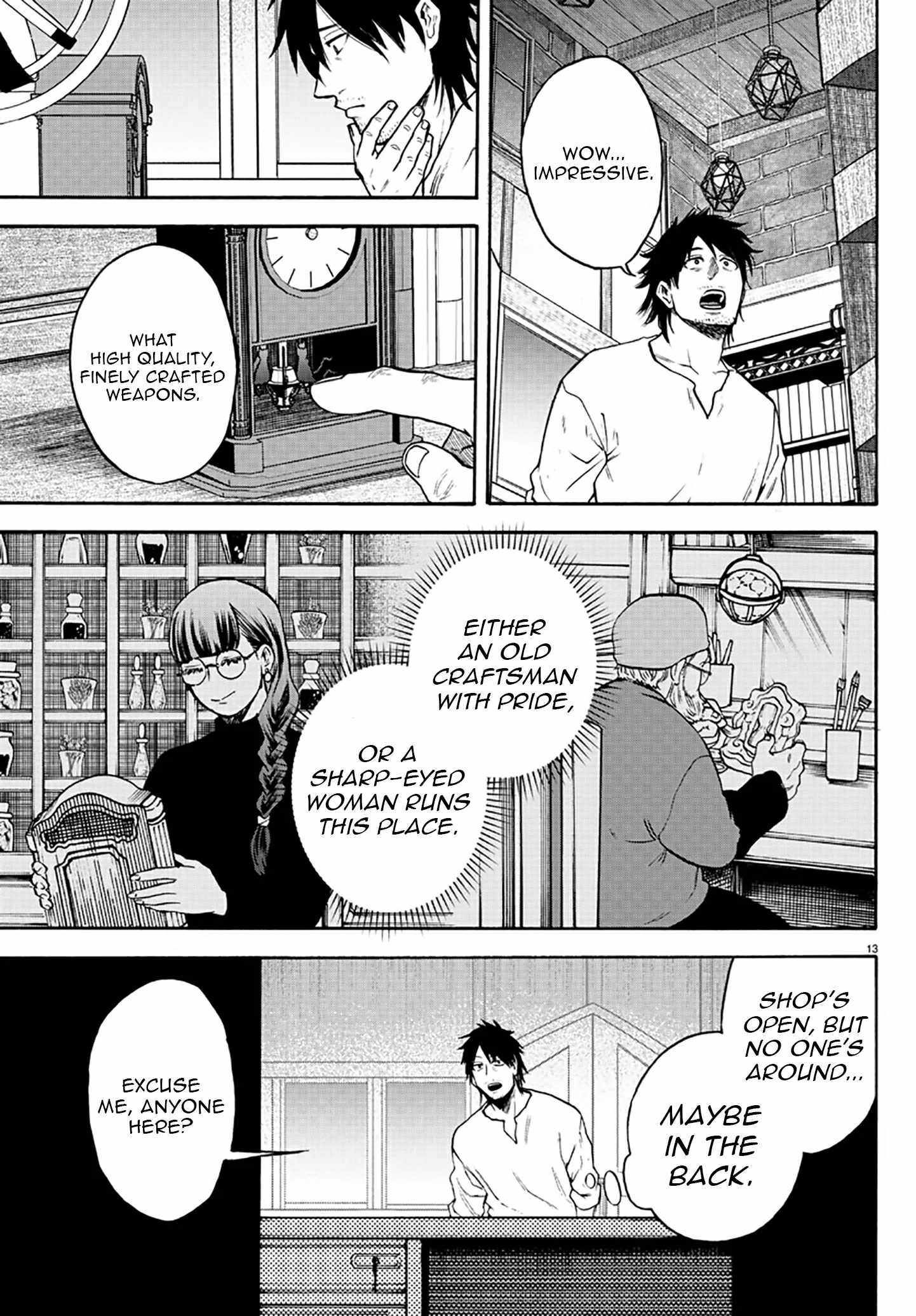 Yuusha Goroshi no Moto Ansatsusha. ~Mushoku no Ossan kara Hajimaru Second Life~ Chapter 3 page 14