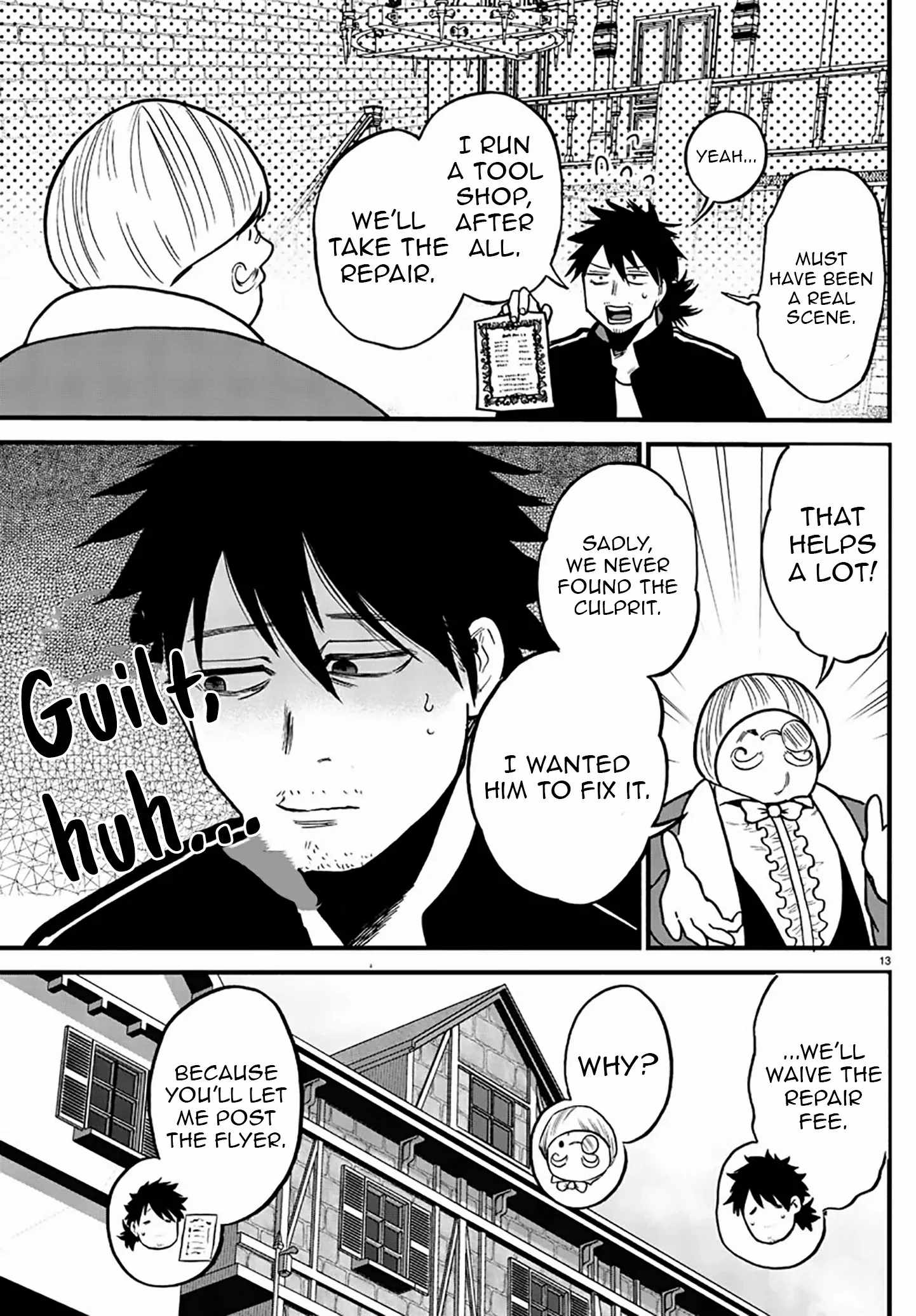Yuusha Goroshi no Moto Ansatsusha. ~Mushoku no Ossan kara Hajimaru Second Life~ Chapter 8 page 13