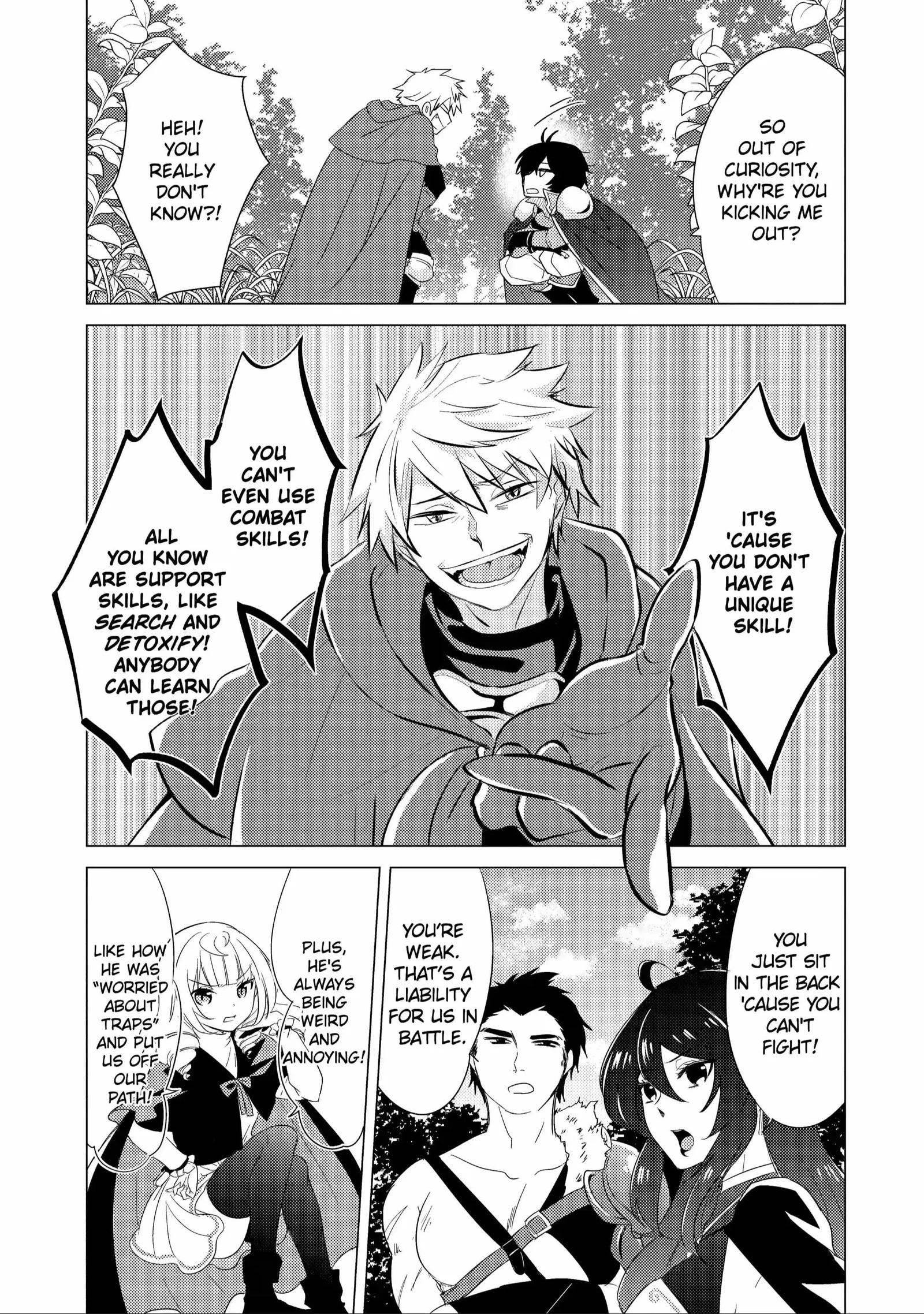Yuusha party wo tuihou sareta ore daga, ore kara sudatte kuretayoude ureshii. nanode daiseijo, omae ni otte korarete ha komarunodaga? Chapter 1.1 page 9