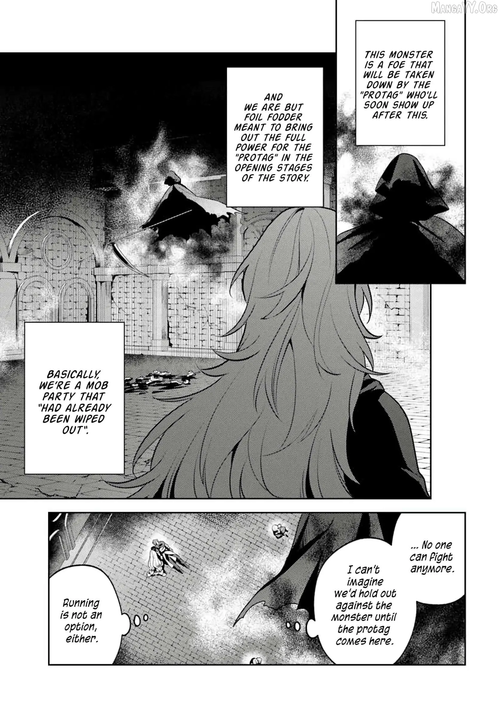 Zenmetsu End o Shi ni Monogurui de Kaihi shita. Party ga Yanda. Chapter 1 page 8