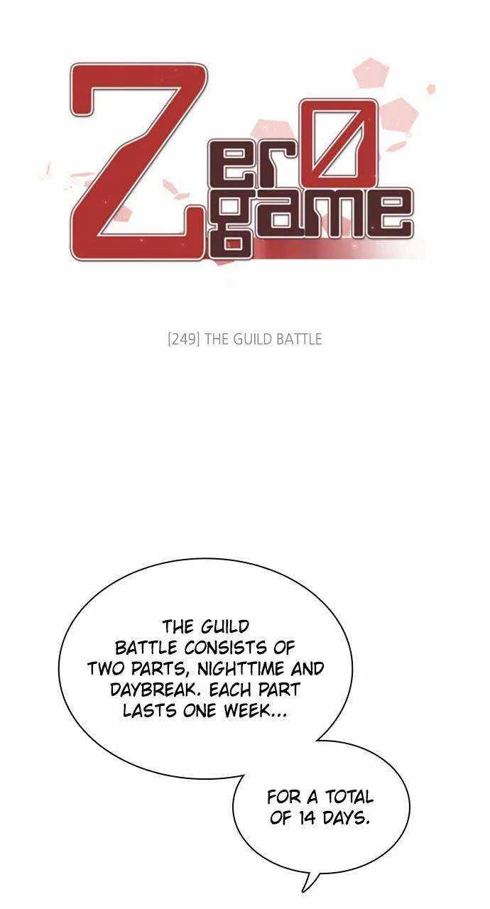 Zero Game Chapter 250 page 3