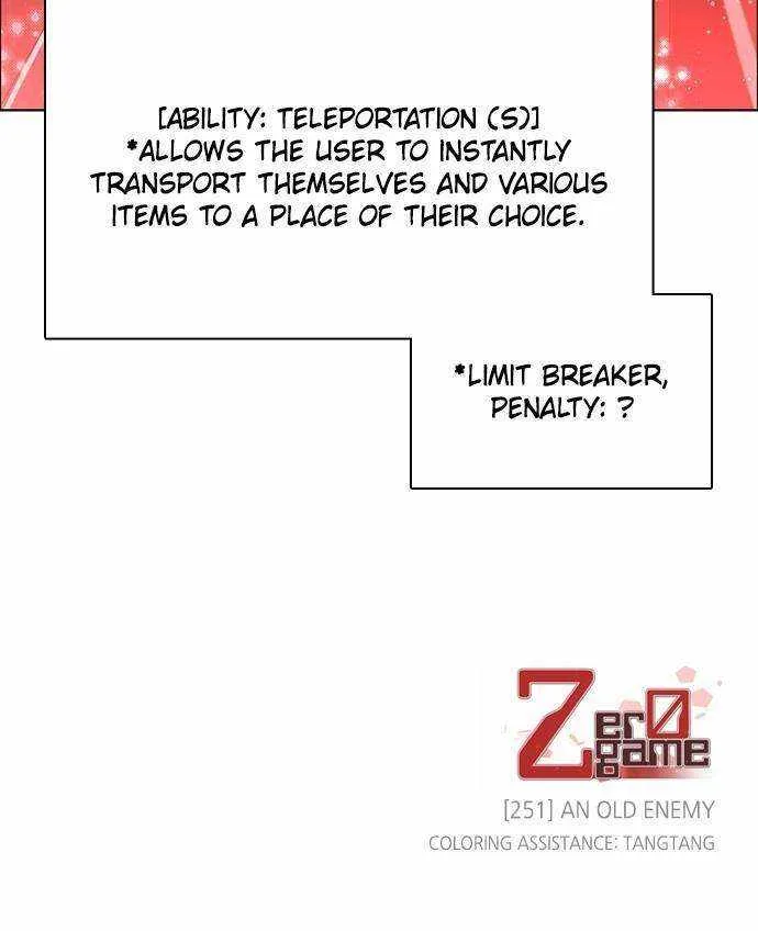 Zero Game Chapter 252 page 72