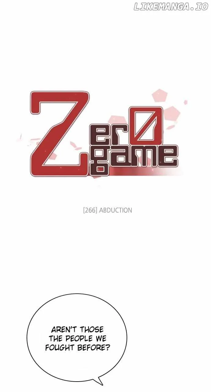 Zero Game Chapter 267 page 1