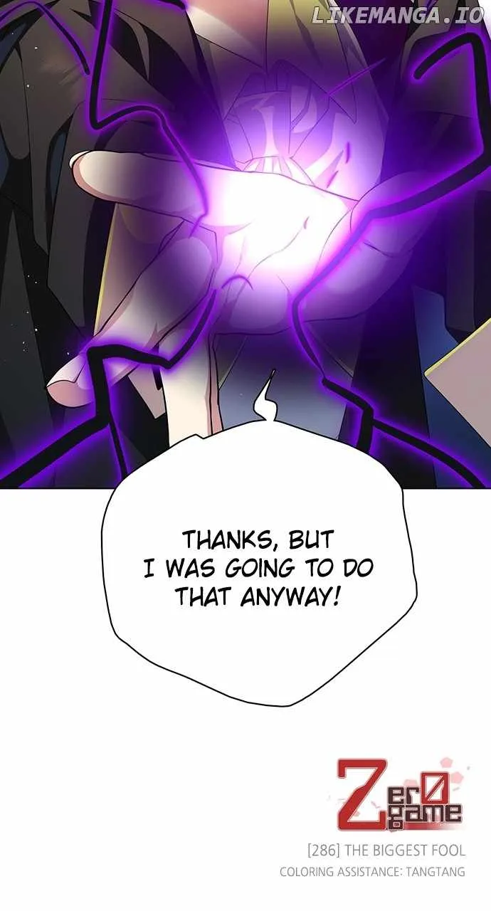 Zero Game Chapter 287 page 101