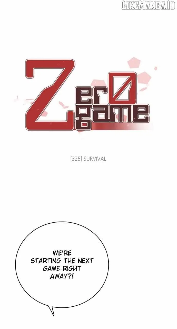 Zero Game Chapter 326 page 1