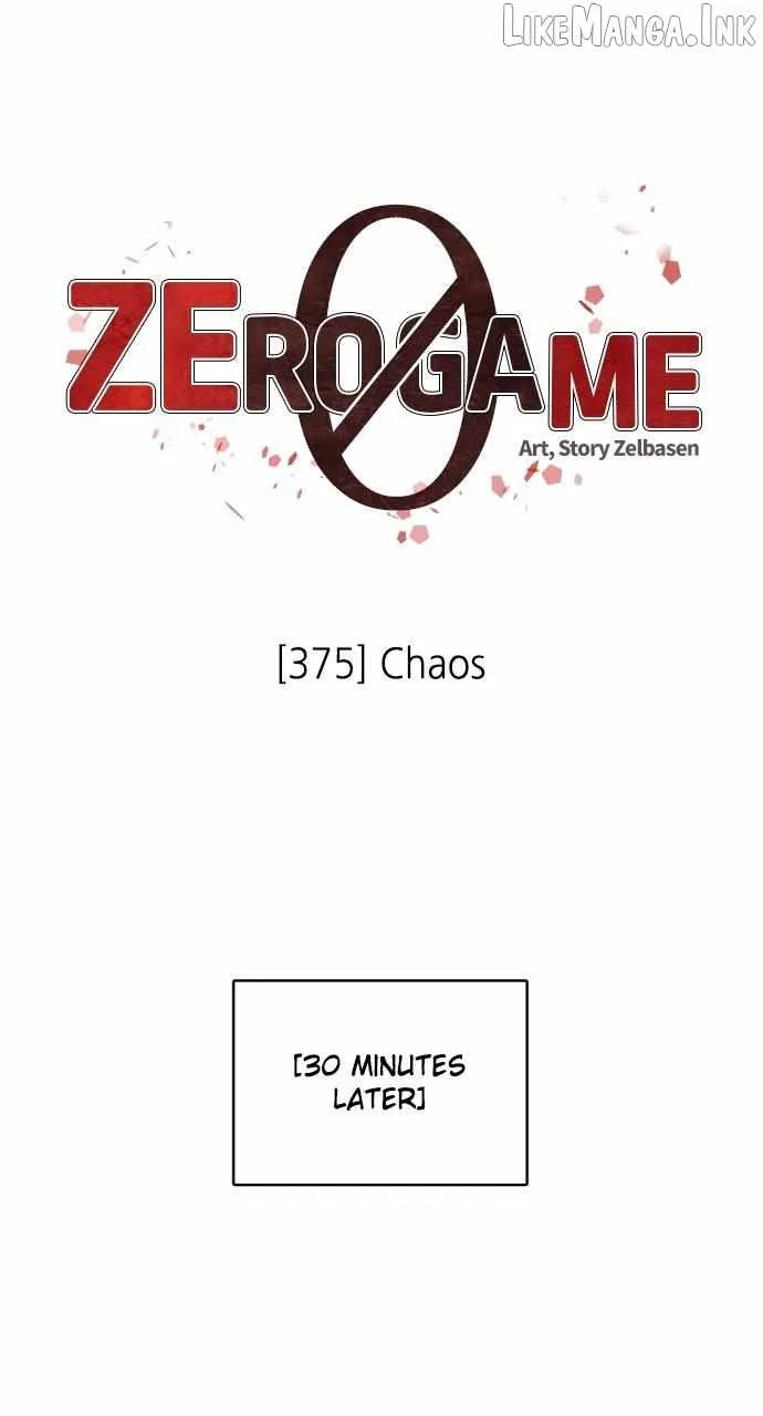 Zero Game Chapter 376 page 1