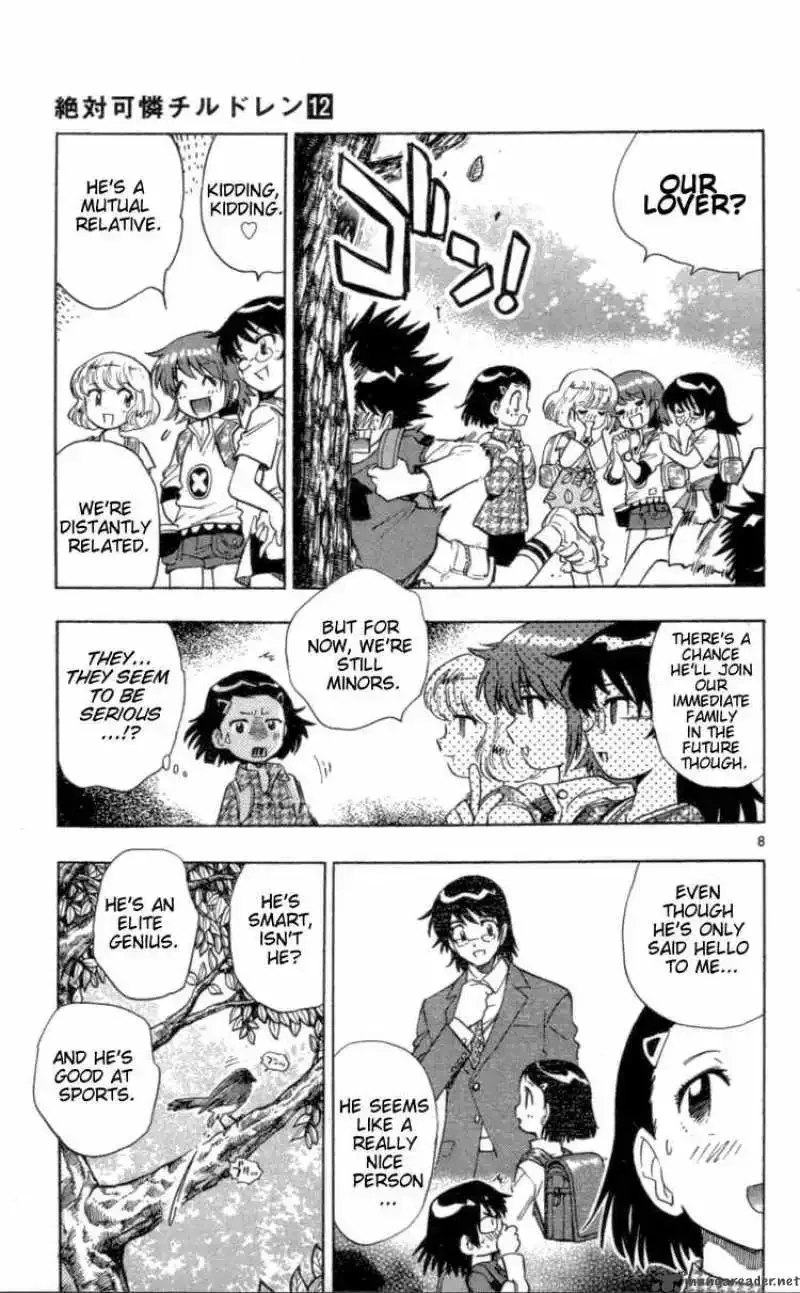 Zettai Karen Children Chapter 107 page 9