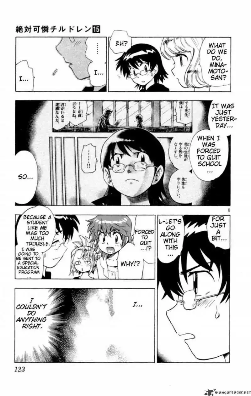 Zettai Karen Children Chapter 134 page 8