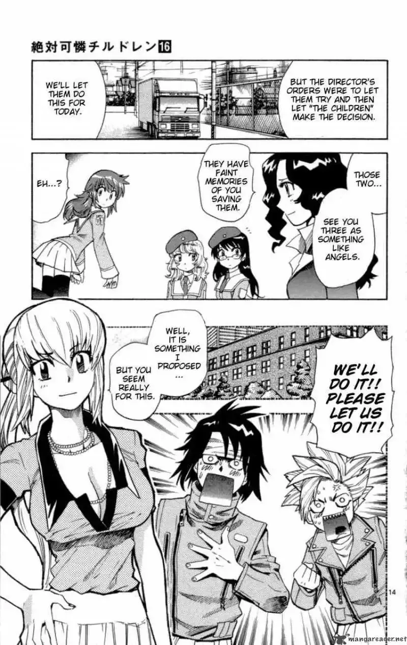Zettai Karen Children Chapter 144 page 14
