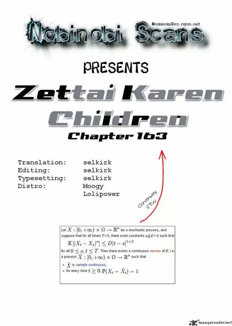 Zettai Karen Children Chapter 159 page 19