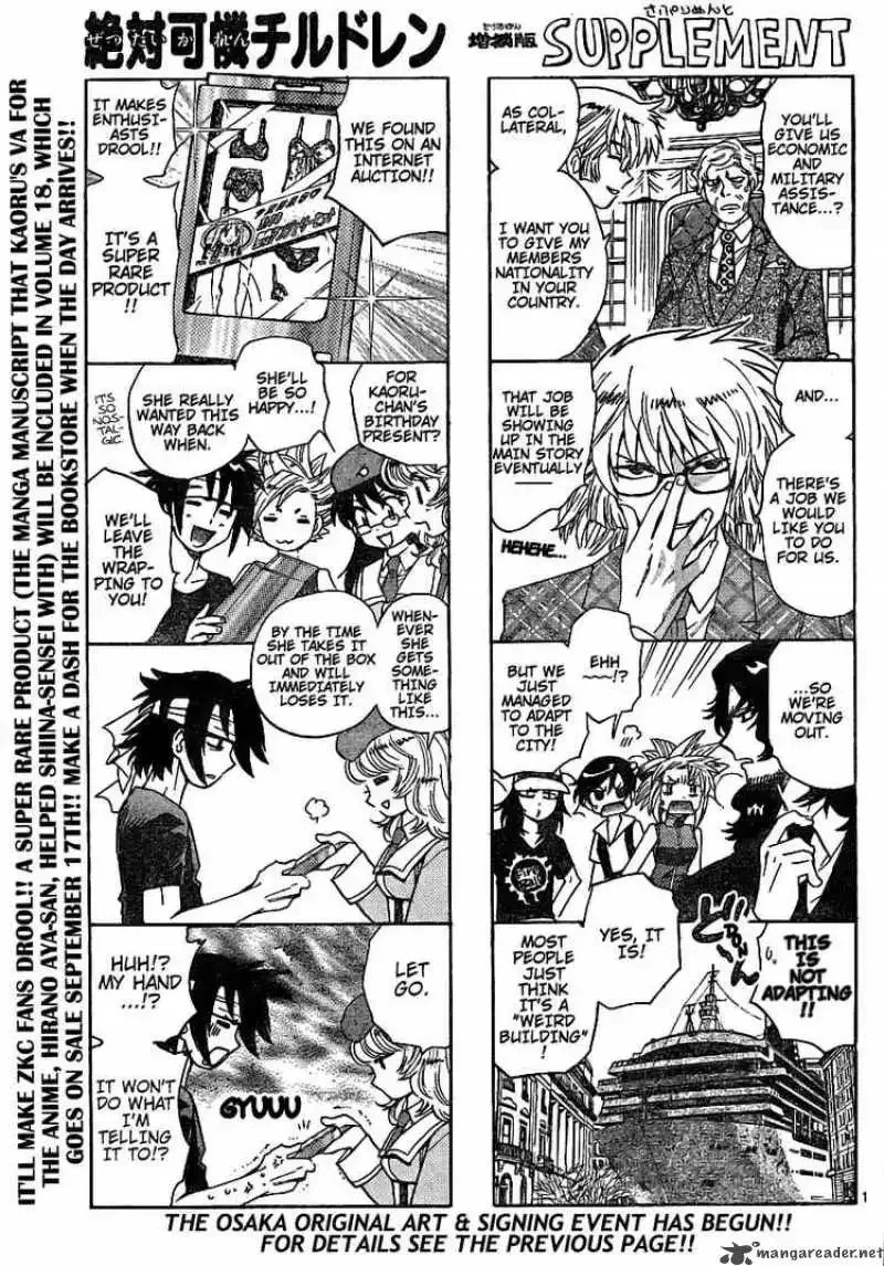 Zettai Karen Children Chapter 185 page 1