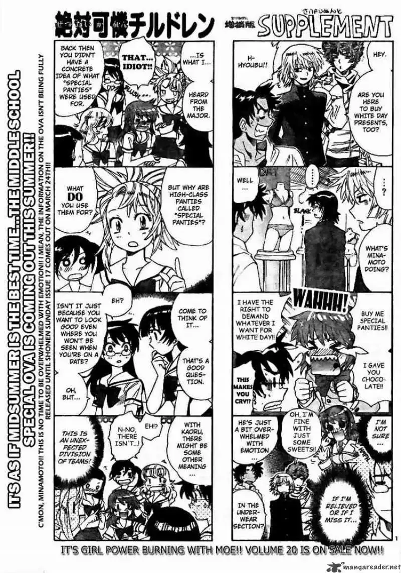 Zettai Karen Children Chapter 208 page 1