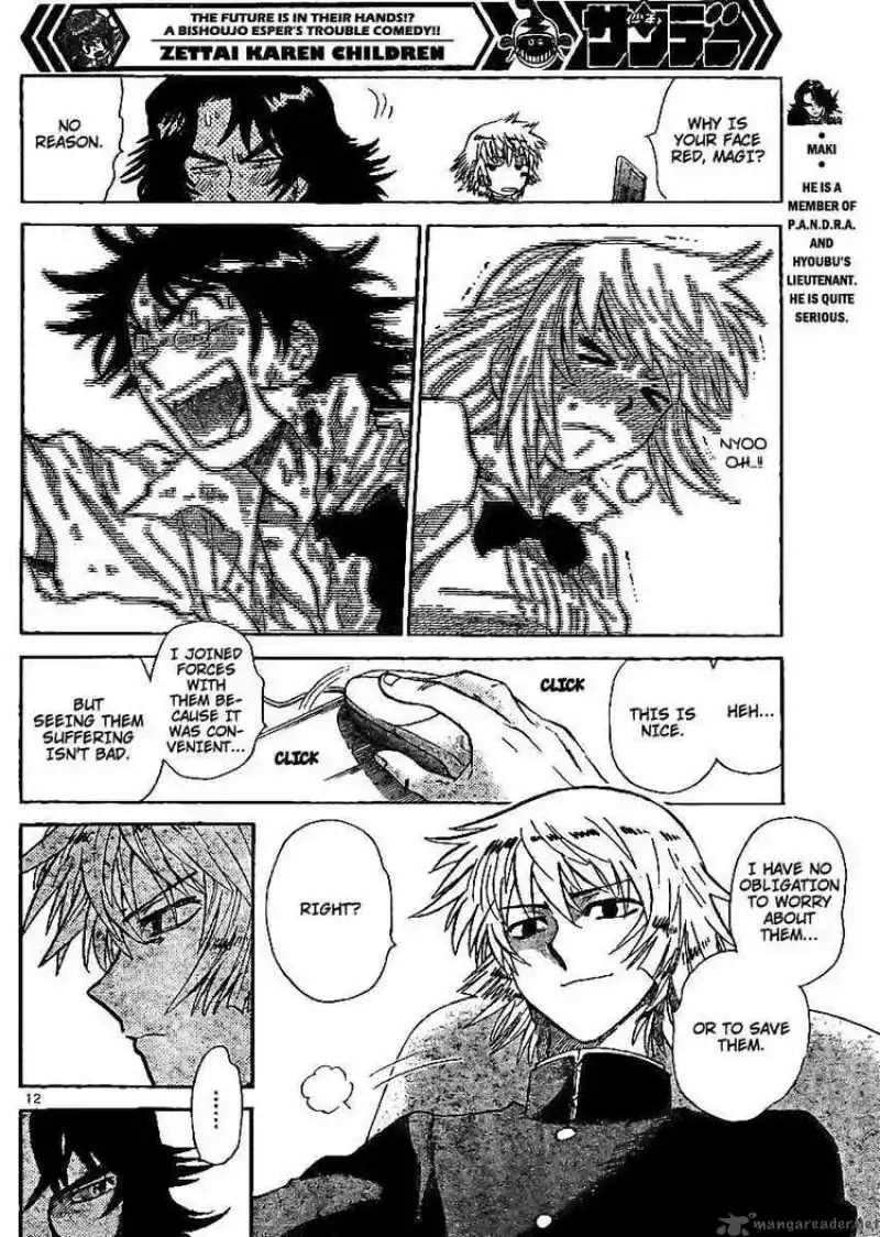 Zettai Karen Children Chapter 210 page 12