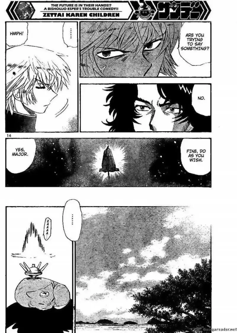 Zettai Karen Children Chapter 210 page 14