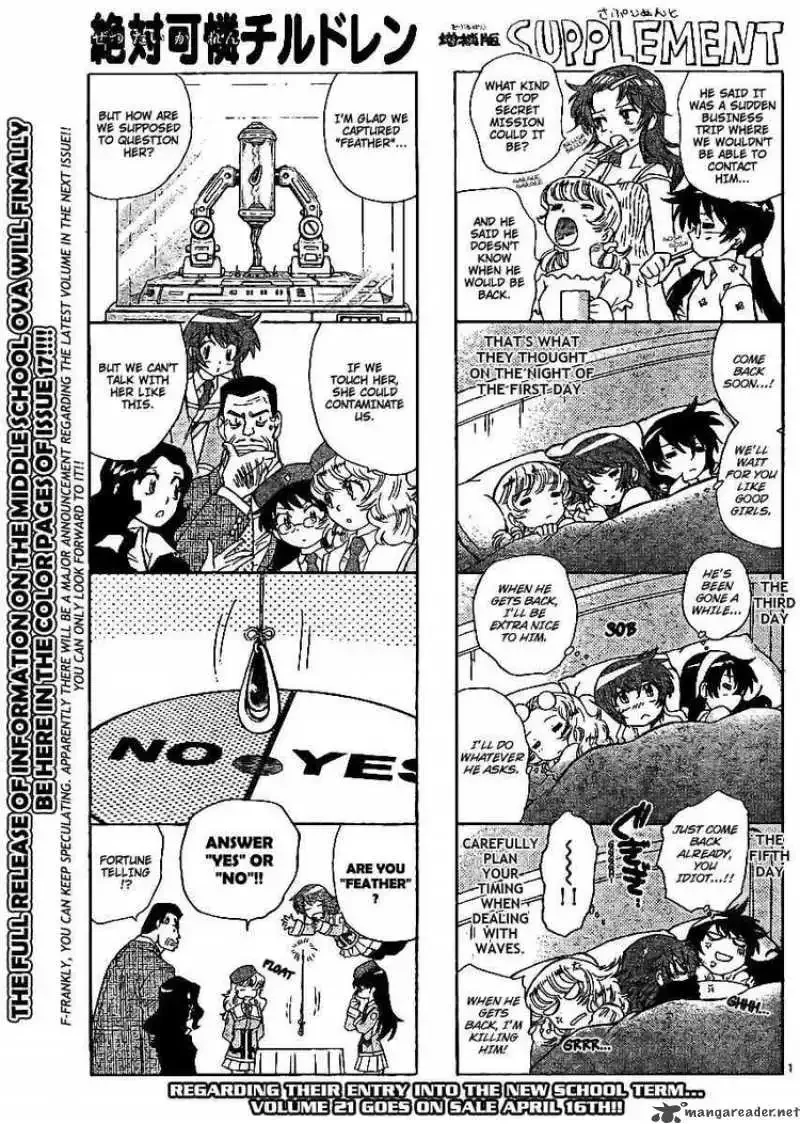 Zettai Karen Children Chapter 210 page 1