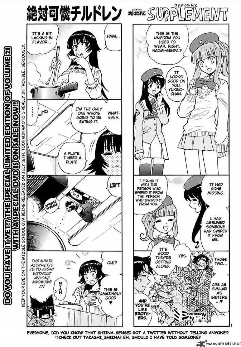 Zettai Karen Children Chapter 214 page 1