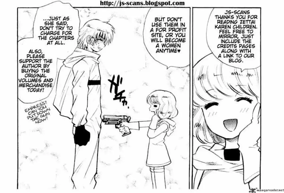 Zettai Karen Children Chapter 221 page 21