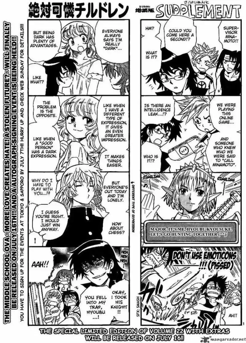 Zettai Karen Children Chapter 223 page 1