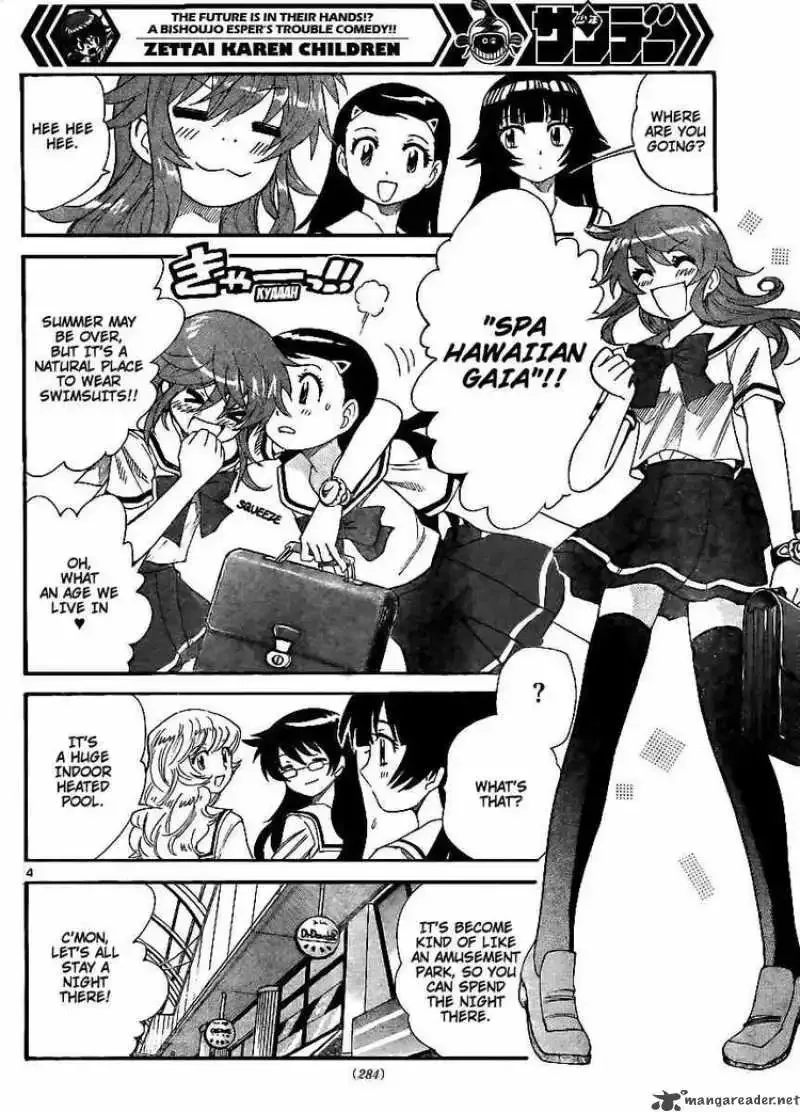 Zettai Karen Children Chapter 223 page 4