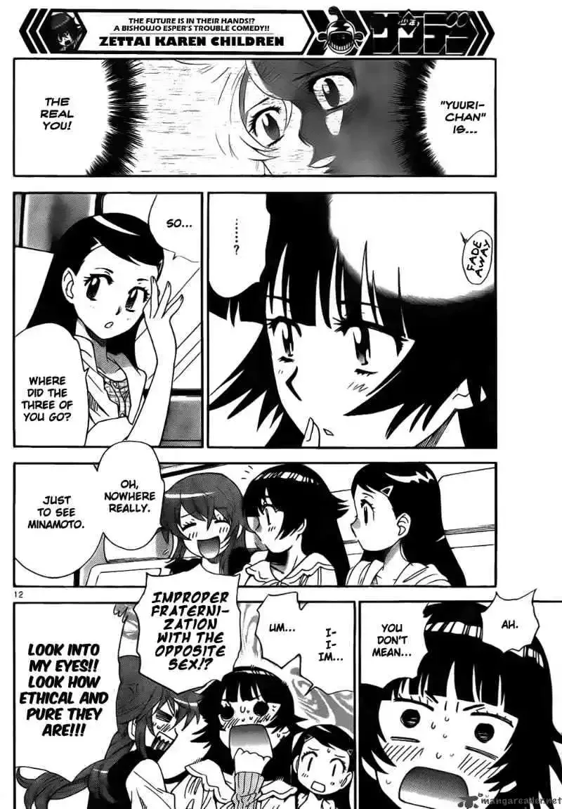 Zettai Karen Children Chapter 227 page 12