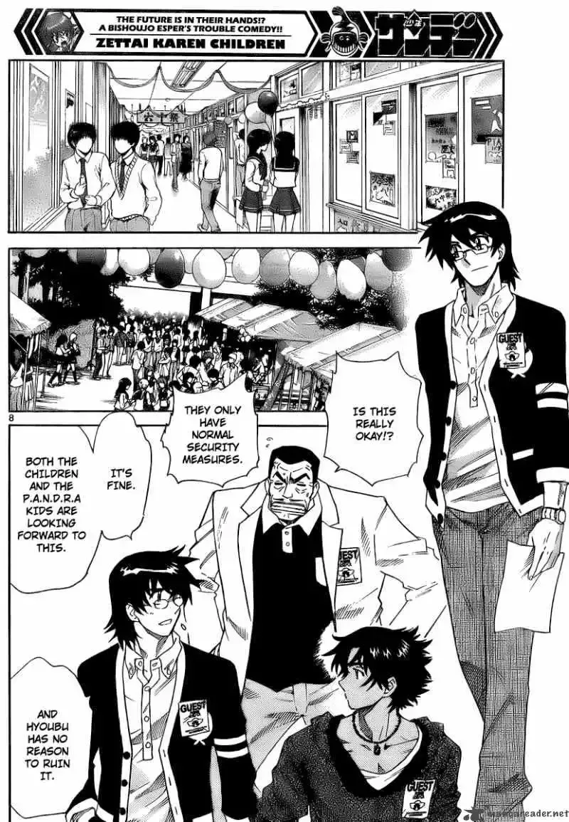 Zettai Karen Children Chapter 230 page 8
