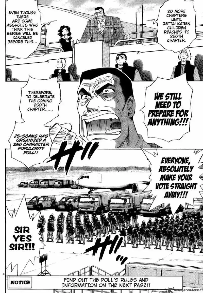 Zettai Karen Children Chapter 230 page 19