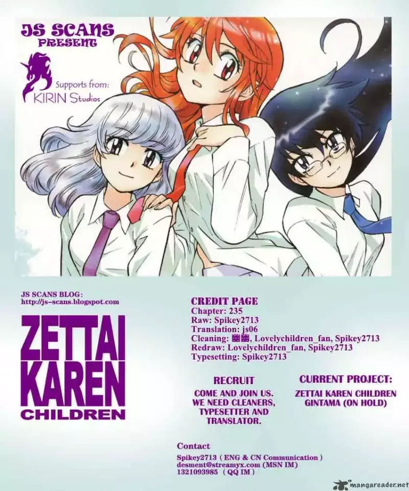 Zettai Karen Children Chapter 235 page 21