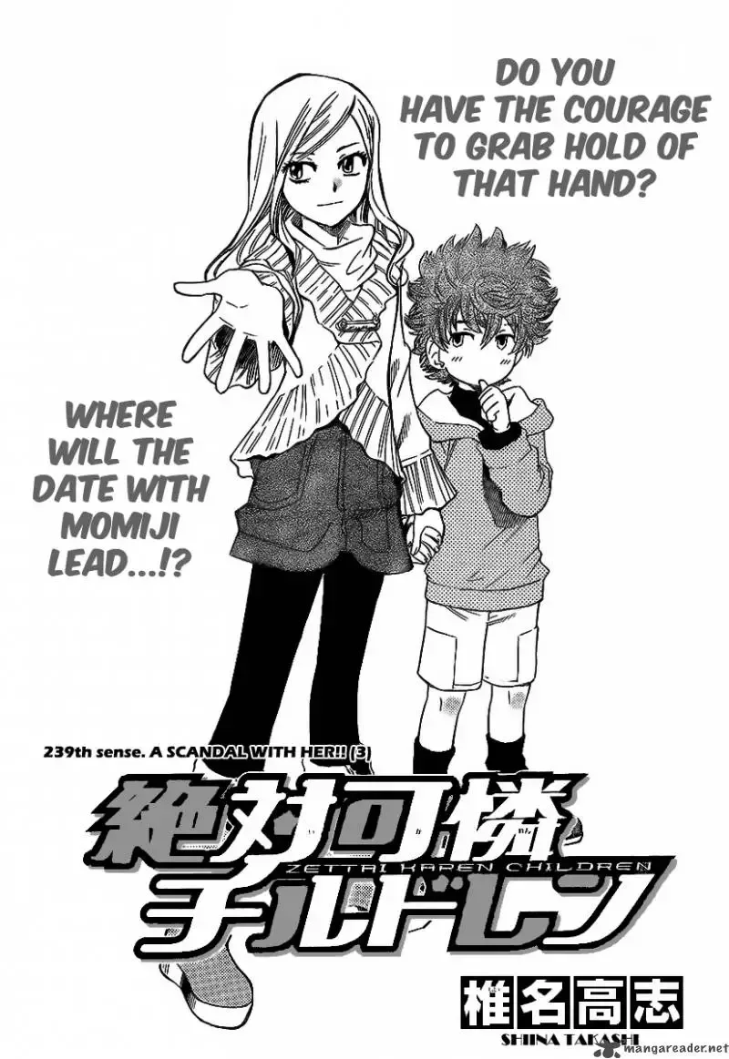 Zettai Karen Children Chapter 239 page 2
