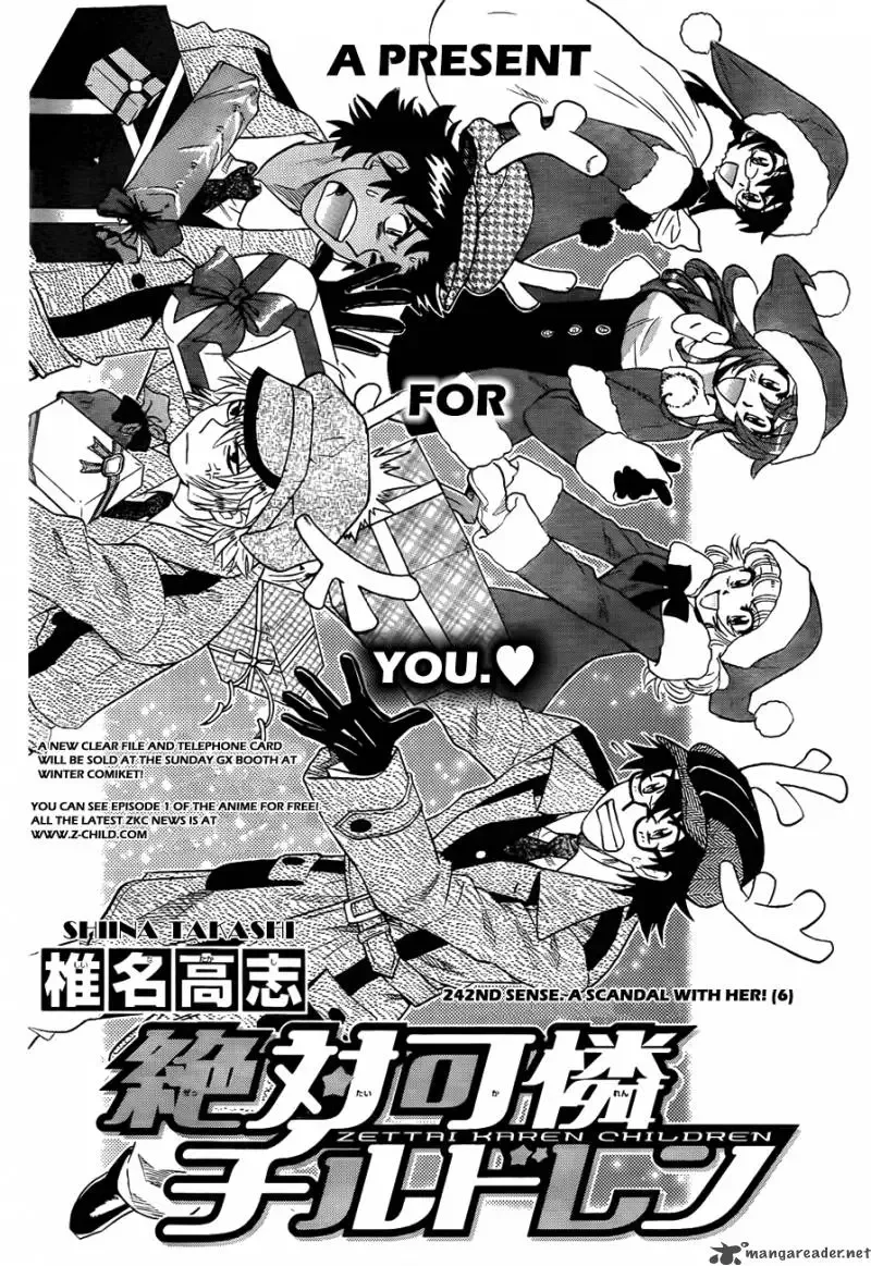 Zettai Karen Children Chapter 242 page 2