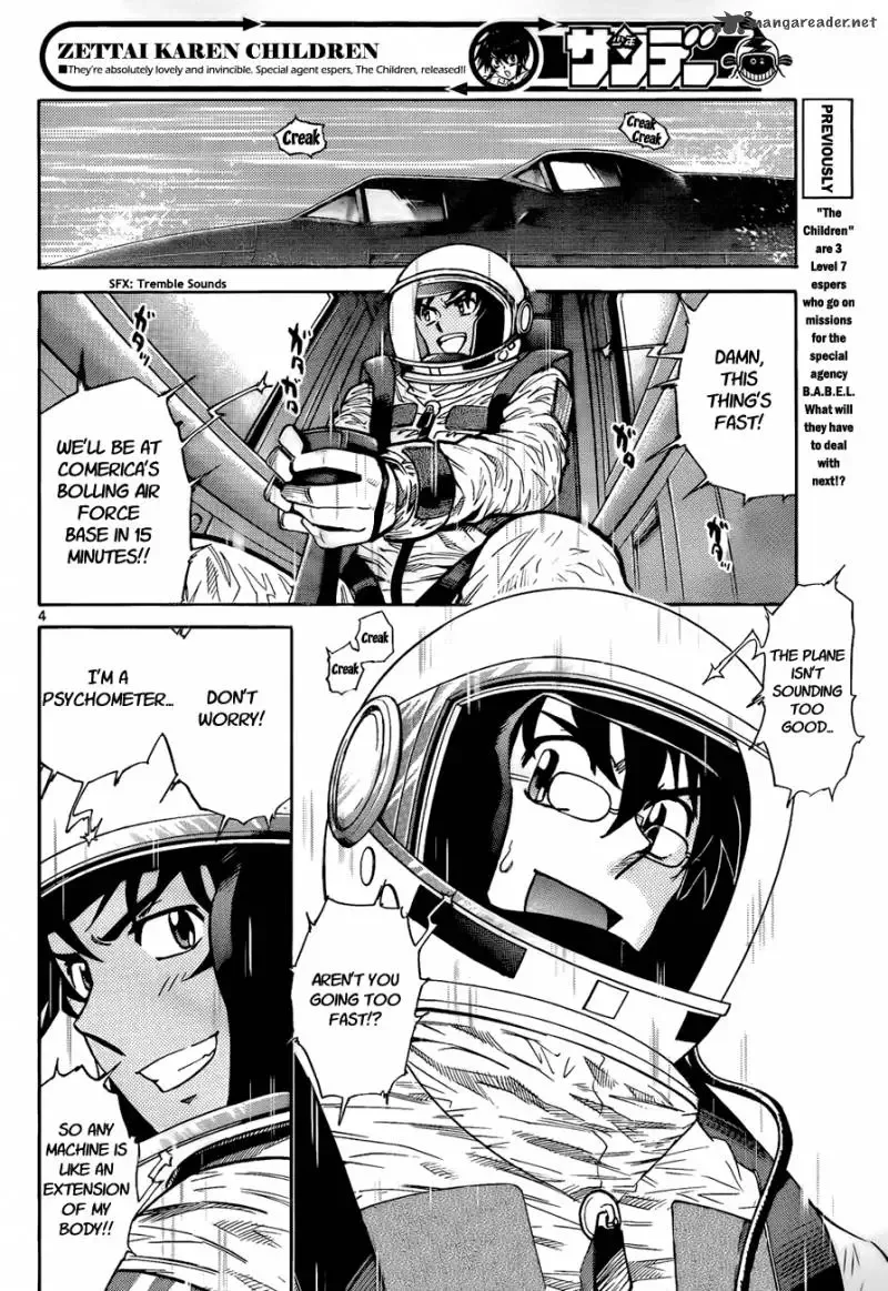 Zettai Karen Children Chapter 244 page 4