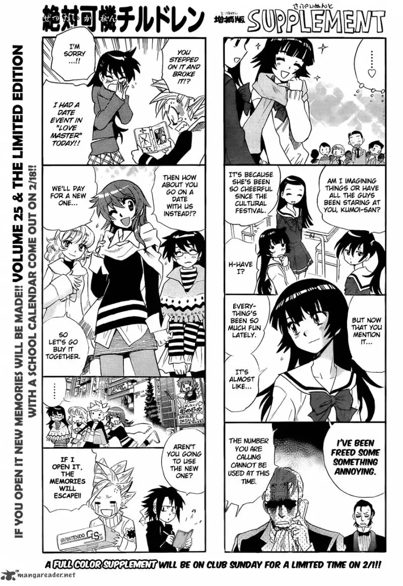 Zettai Karen Children Chapter 245 page 1