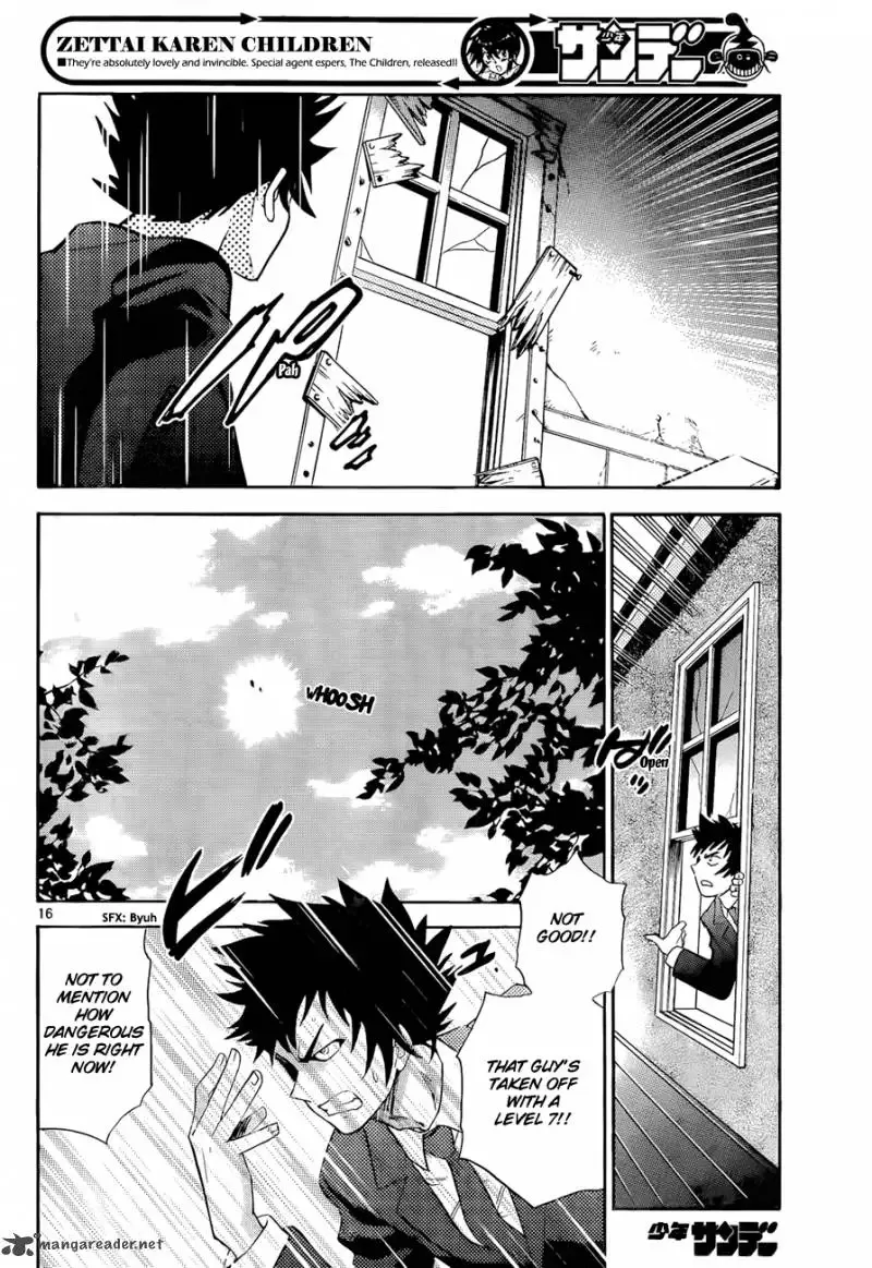 Zettai Karen Children Chapter 246 page 17