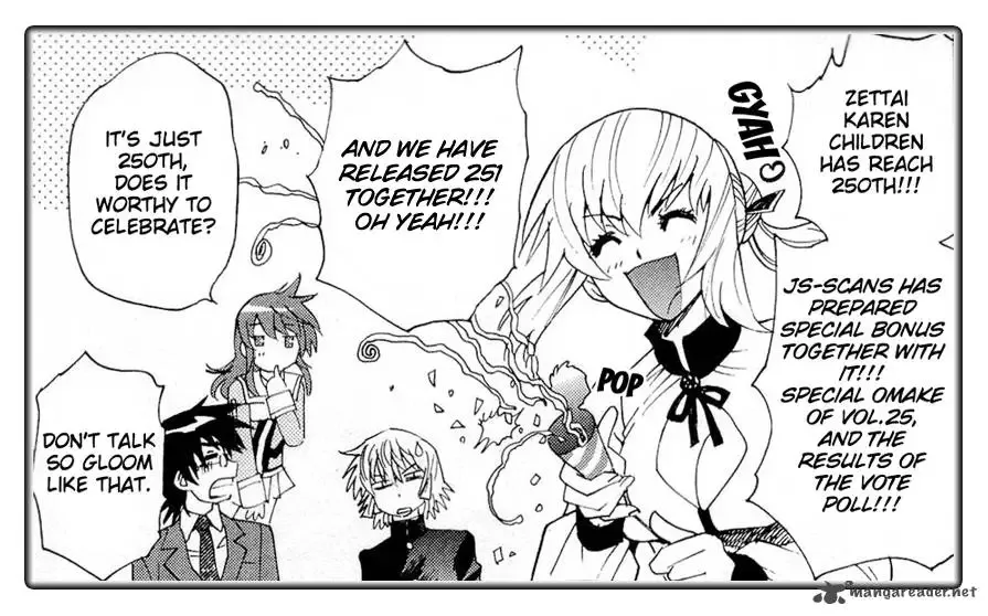Zettai Karen Children Chapter 250 page 1