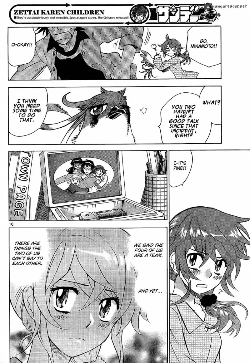 Zettai Karen Children Chapter 251 page 16