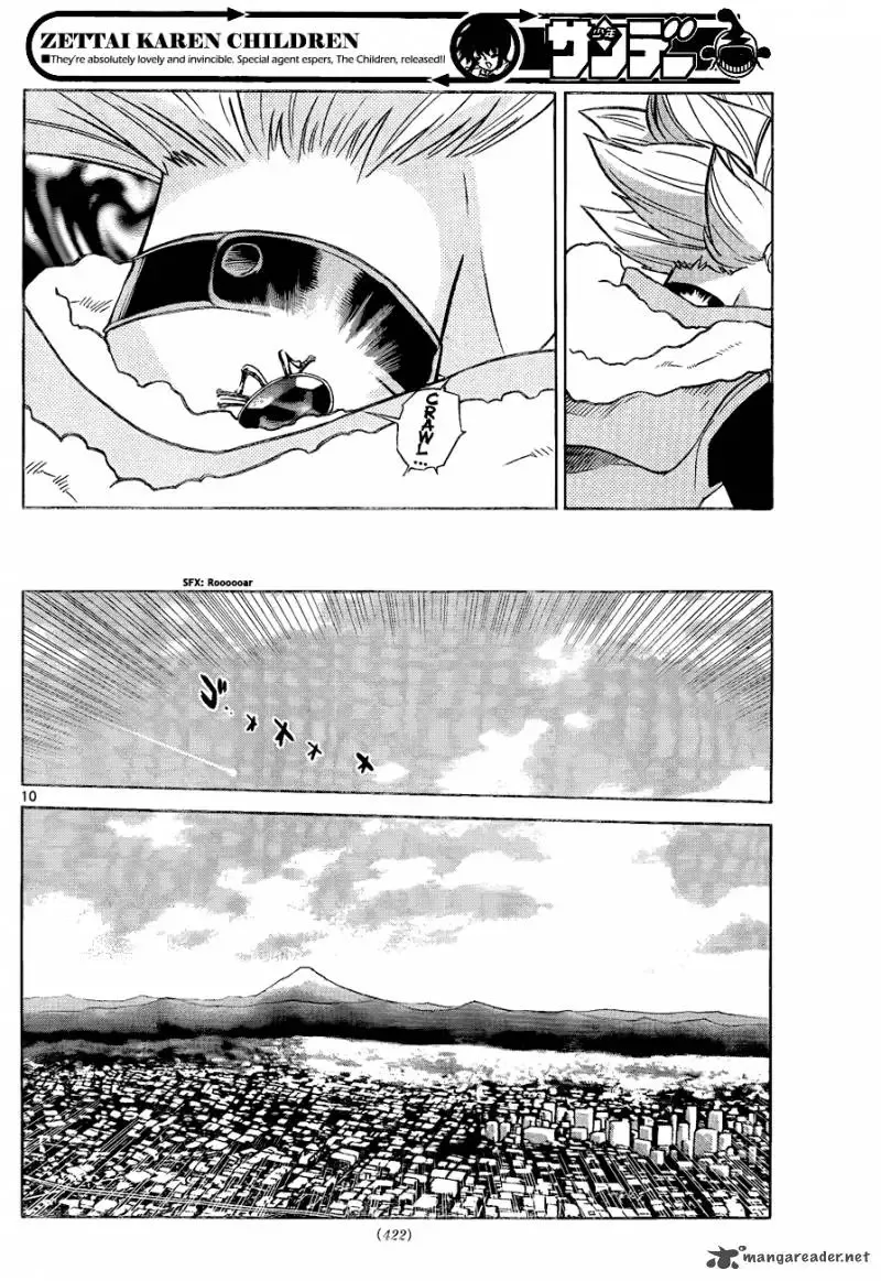 Zettai Karen Children Chapter 252 page 10