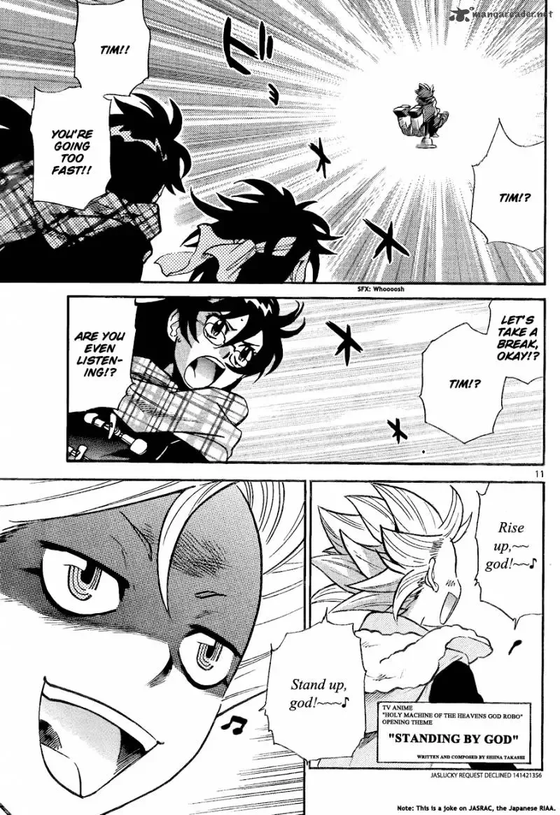 Zettai Karen Children Chapter 252 page 11