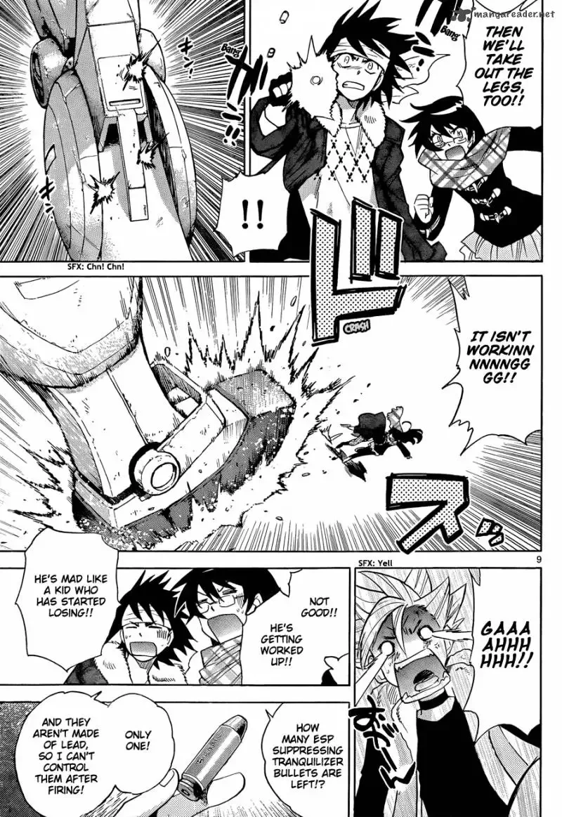 Zettai Karen Children Chapter 256 page 9