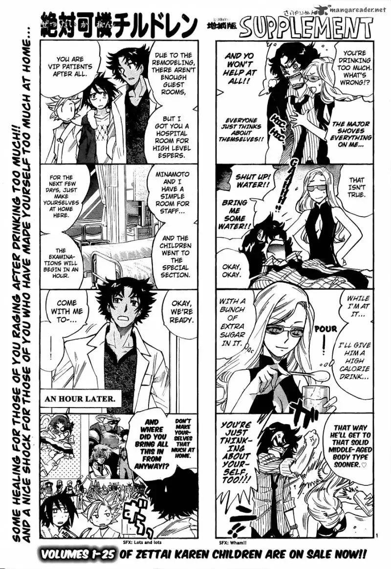 Zettai Karen Children Chapter 259 page 1