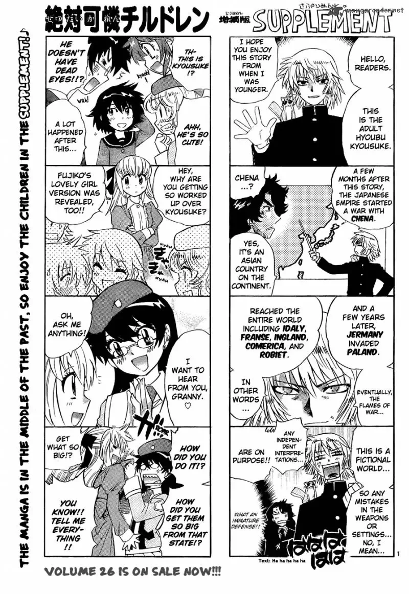 Zettai Karen Children Chapter 264 page 1