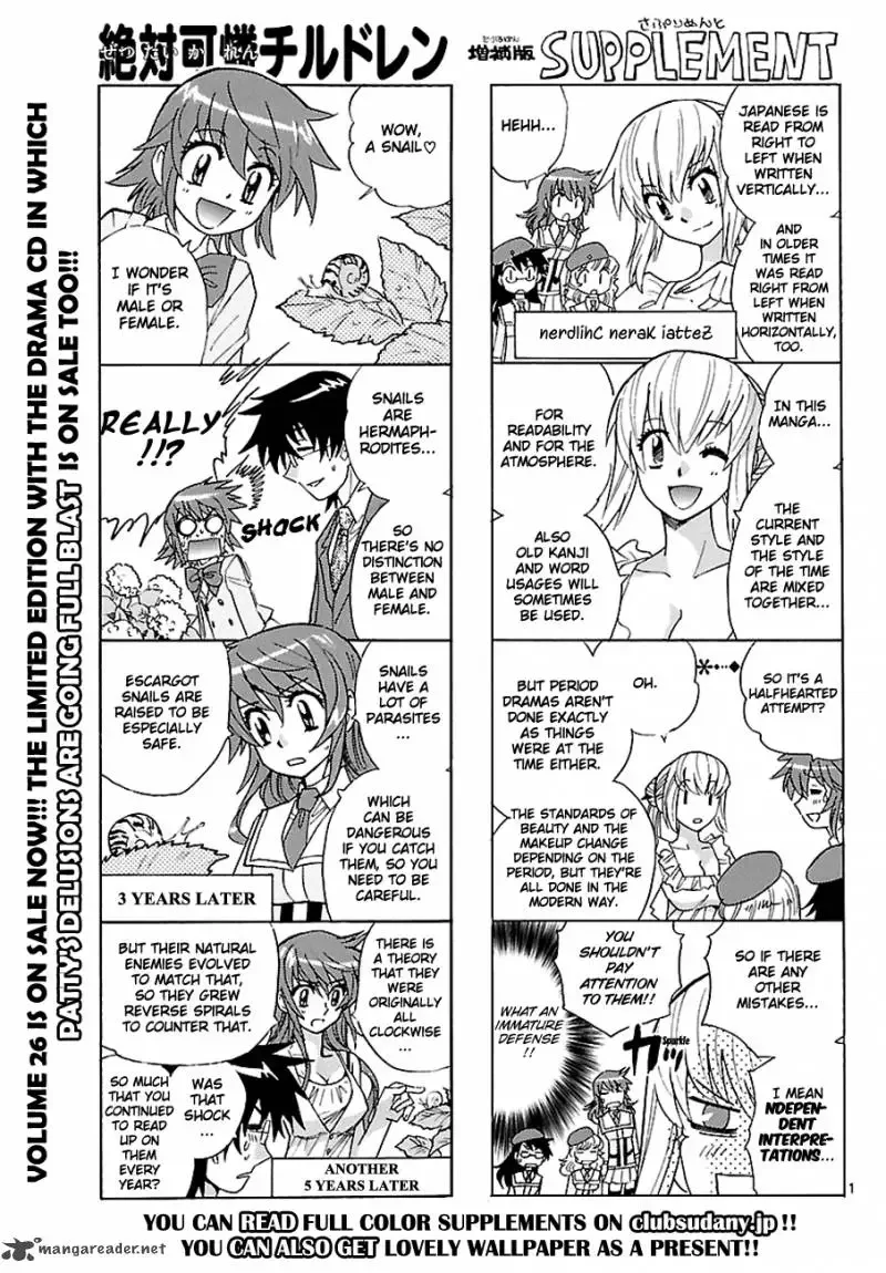 Zettai Karen Children Chapter 265 page 1