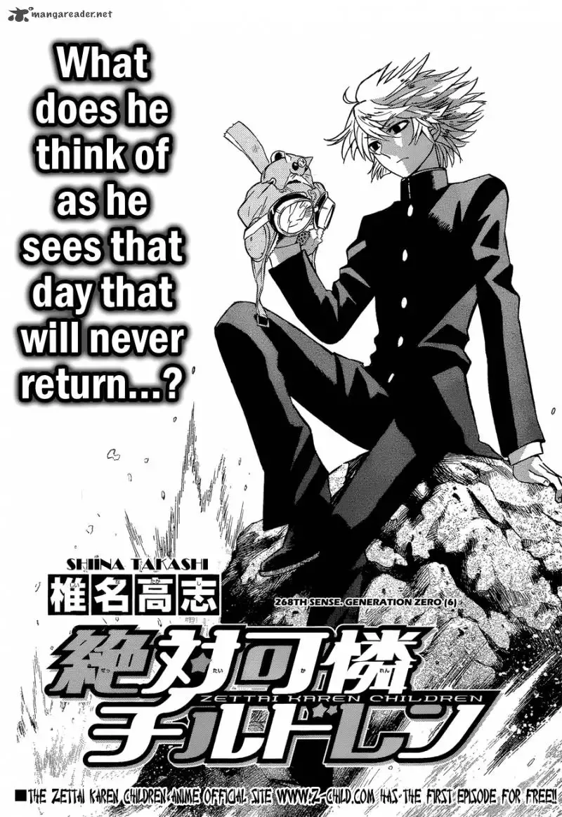Zettai Karen Children Chapter 268 page 2