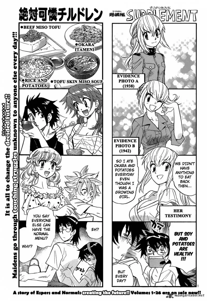 Zettai Karen Children Chapter 268 page 1