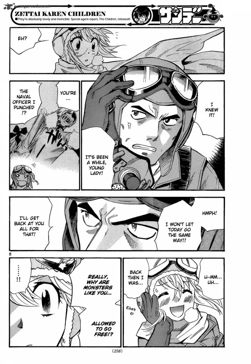 Zettai Karen Children Chapter 268 page 8