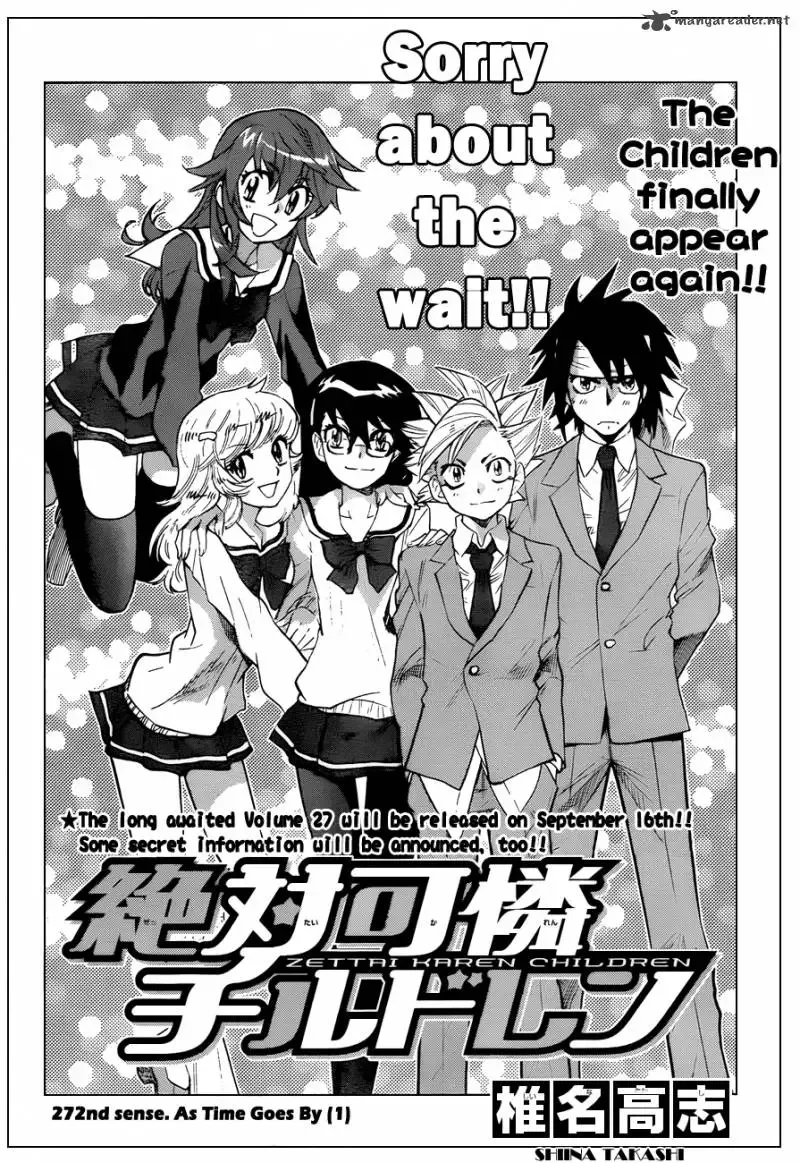 Zettai Karen Children Chapter 272 page 2