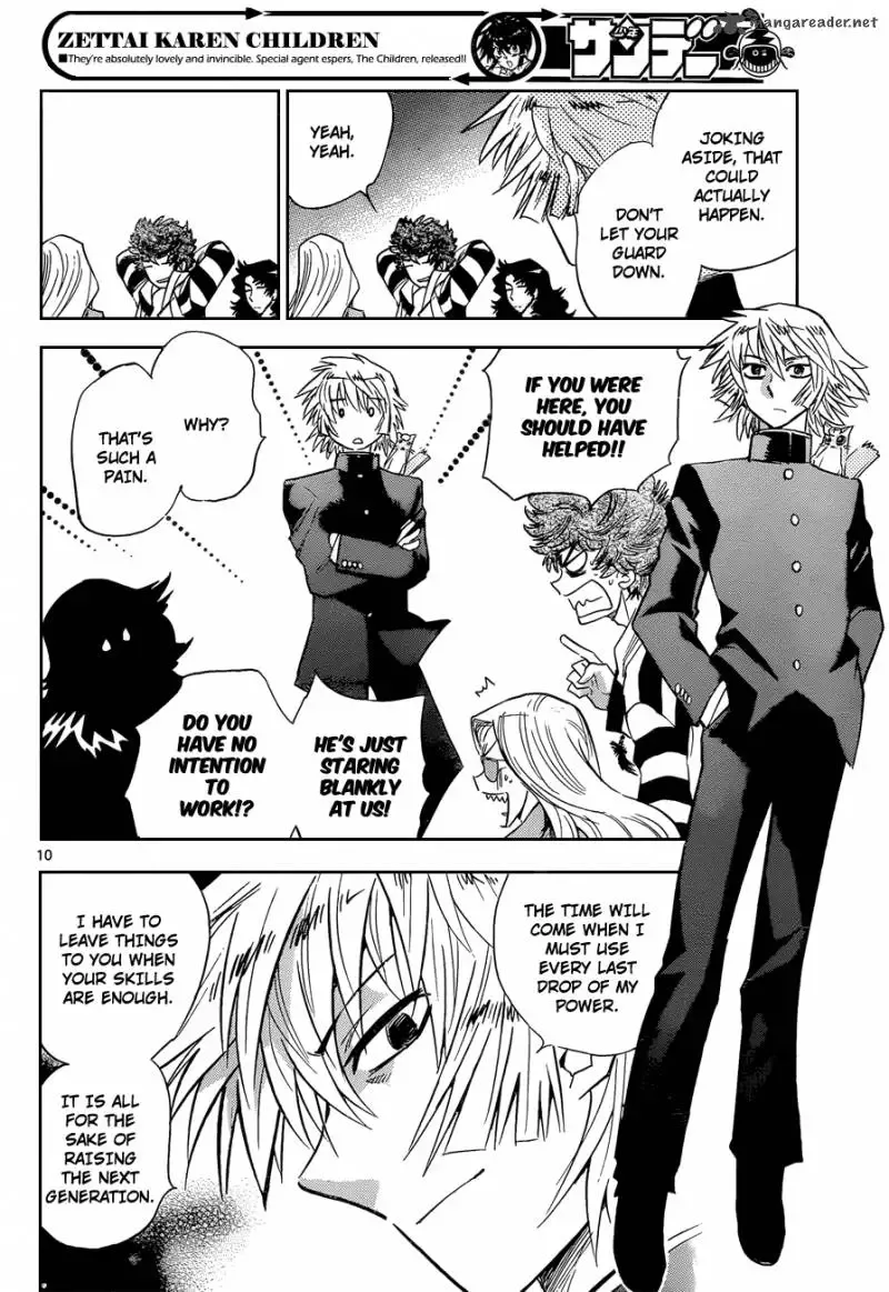 Zettai Karen Children Chapter 272 page 10