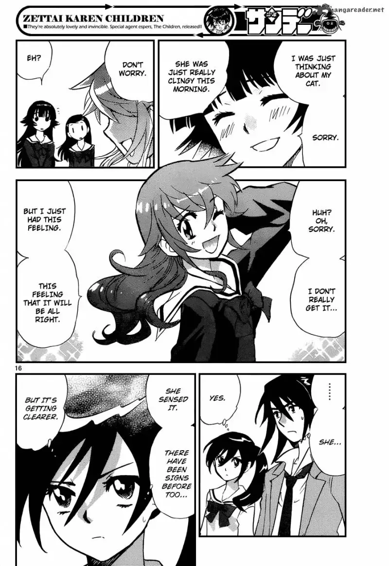 Zettai Karen Children Chapter 273 page 16