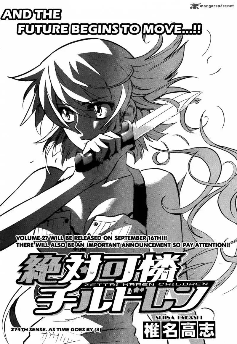 Zettai Karen Children Chapter 274 page 2
