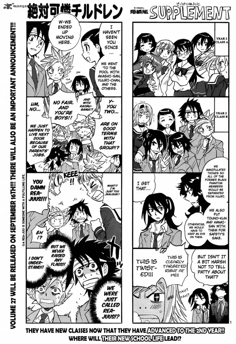 Zettai Karen Children Chapter 274 page 1