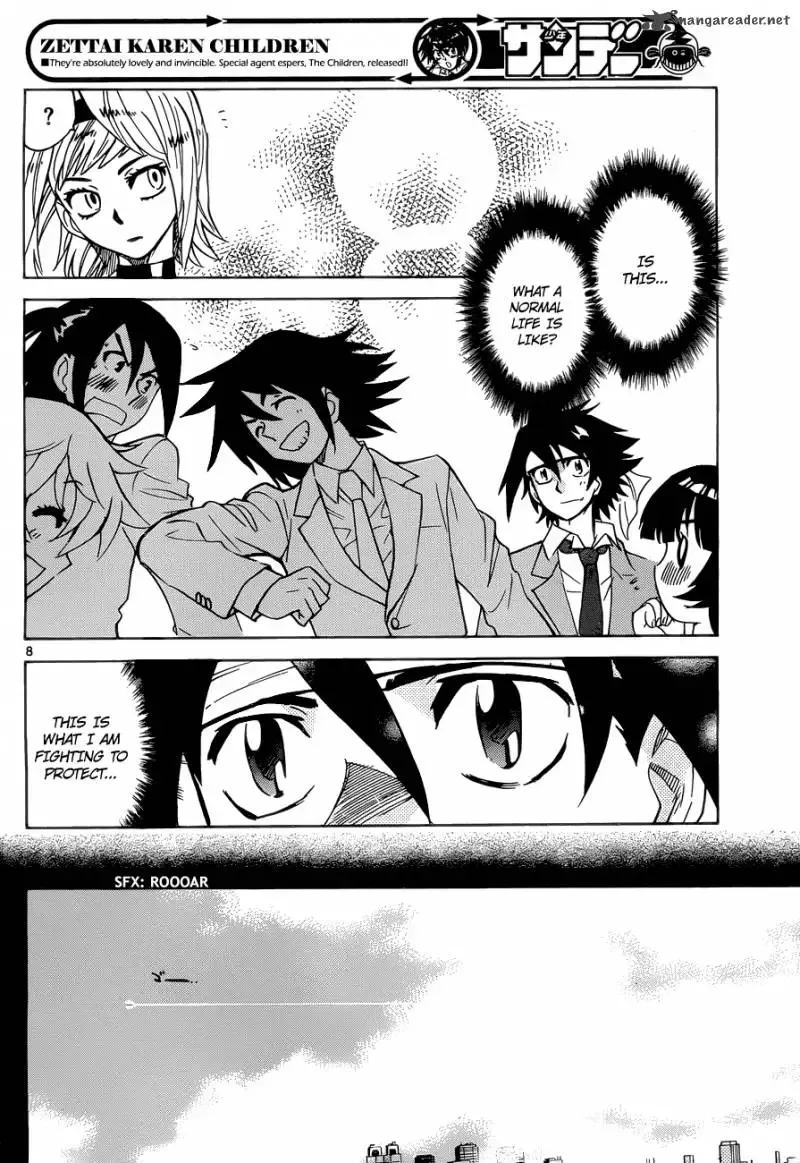 Zettai Karen Children Chapter 275 page 9