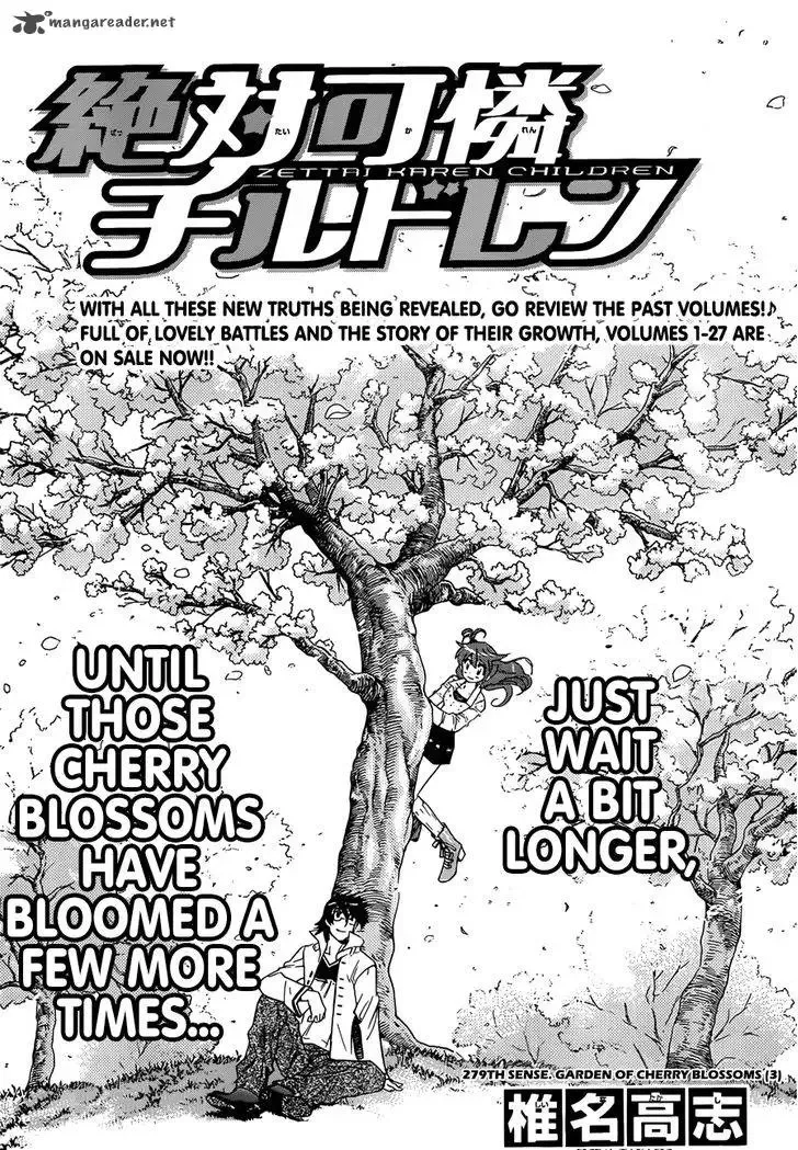 Zettai Karen Children Chapter 279 page 3